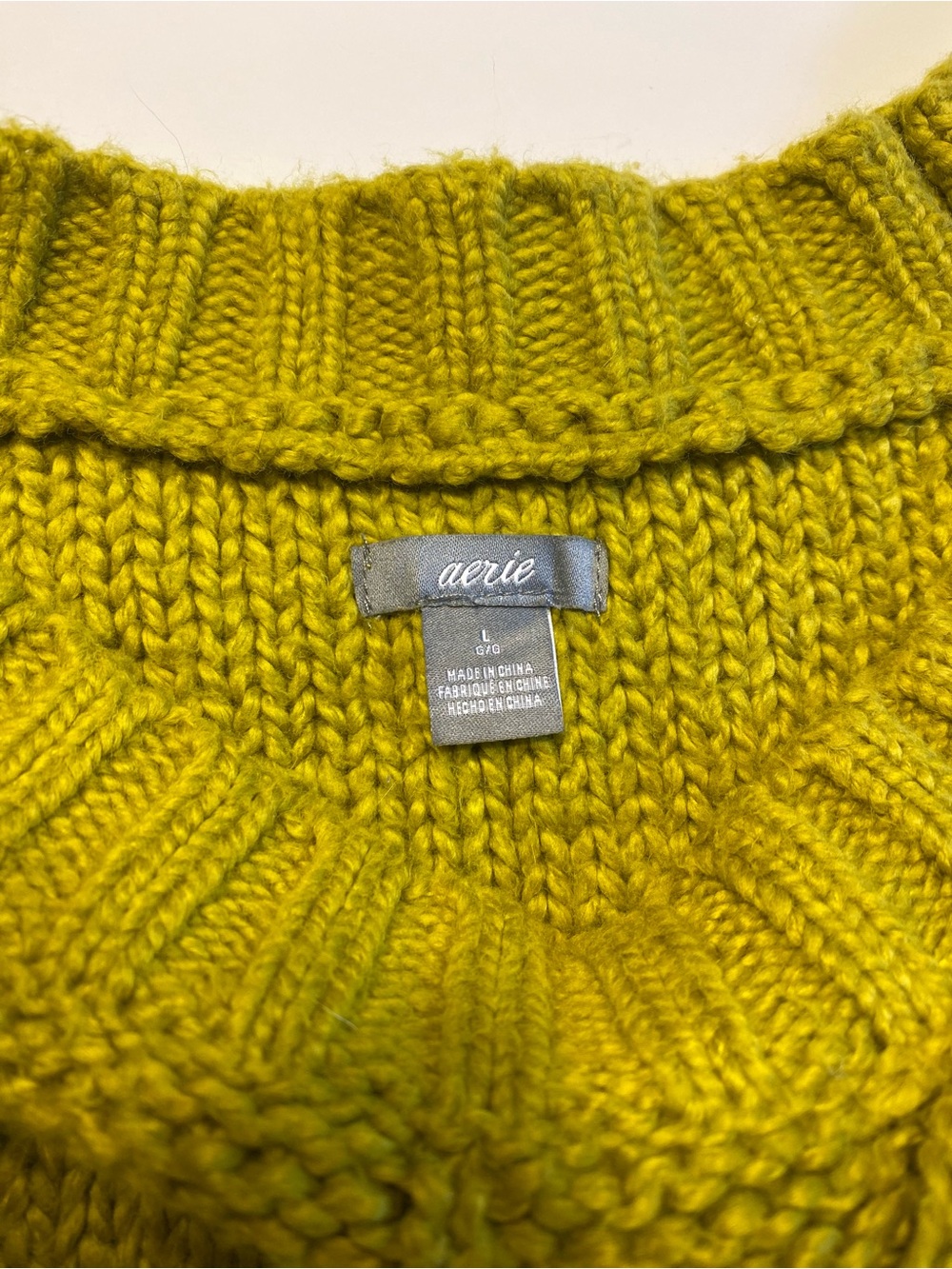 Womens Aerie Knit Pullover Sweater - Picture 3 of 6